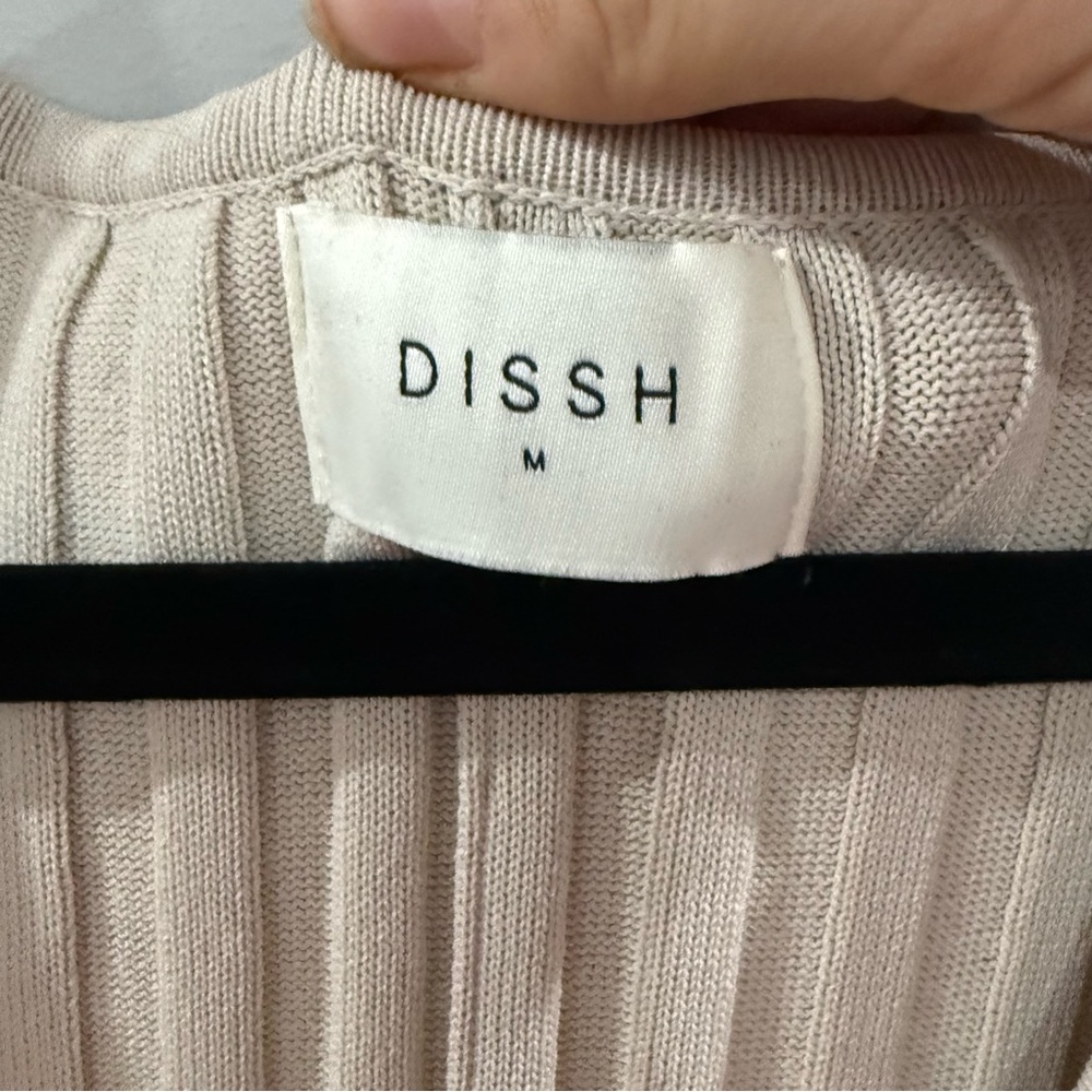 DISSH Dress Reign Maxi Ribbed Knit in Stone Cream - Picture 8 of 9